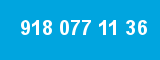 918 077 11 36